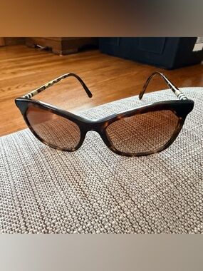 Burberry Tortoiseshell Sunglasses with Brown Lenses